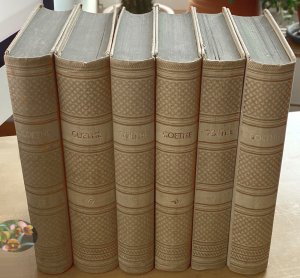 ゲーテ選集 Goethes Werke in zwoelf Baenden ドイツ語版『ゲーテ著作集全14巻』Goethe_Werke_in_14_Bd.